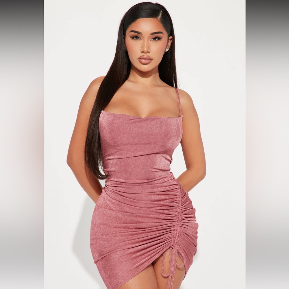 Muave Mini Dress